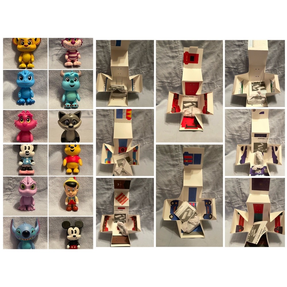 NEW Complete‎ Set of Disney Parks Park Pals Collectabuilds Mystery Box Series 2
